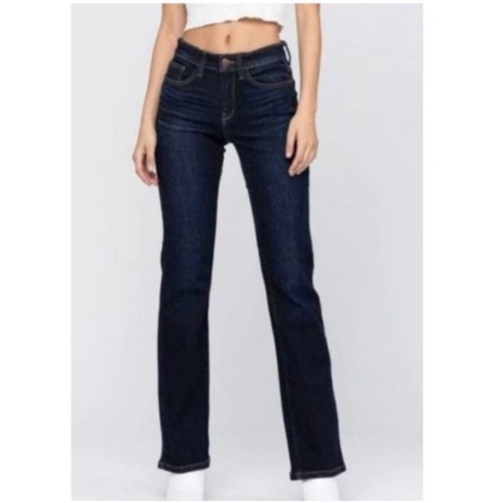 Judy Blue Bootcut Jean Dark Wash Stretch Size 13/31 style #JB82361